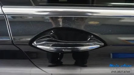 BMW 7시리즈(F01,F02) 측후방 감지기와 옵틱글래스 광각 미러, 컴포트 액세스, 무선 안드로이드 오토 설치