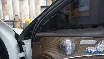 벤츠 E클래스(W213) 와글 캐스터 에어 터치 작업, 앰비언트 송풍구, 4D 부메스터 전동트위터 장착