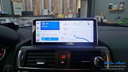 BMW 1시리즈(F20) 118d 10.25인치 애플 카플레이 & 안드로이드 오토 터치 모니터 설치