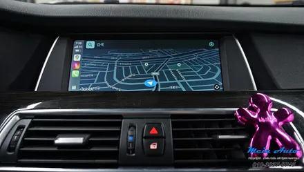 BMW 5GT(F07) 티맵, 카카오 내비 사용을 위한 애플 카플레이 & 안드로이드 오토 설치 / 경남 창원