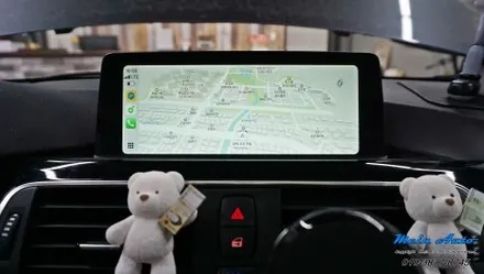 BMW 3시리즈(F30) 티맵, 카카오 내비 사용을 위한 무선 애플 카플레이 & 안드로이드 오토 설치 / 경남 창원
