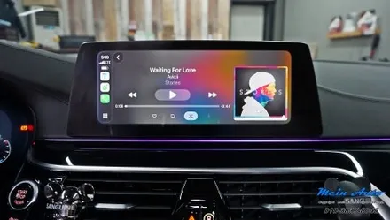 BMW 5시리즈(G30) 무선 안드로이드 오토 사용을 위한 모듈 설치 / 경남 창원