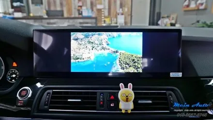 BMW 5시리즈(F10) 14.9인치 안드로이드 올인원 설치 / 경남 창원