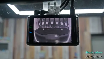포르쉐 카이엔(958) 블랙박스 아이나비 QXD950View와 리튬인산철 보조배터리 에코파워팩 10C 장착 / 경남 창원