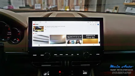 2013 포르쉐 958 카이엔 12.3인치 안드로이드 올인원 네비게이션 / 경남 창원