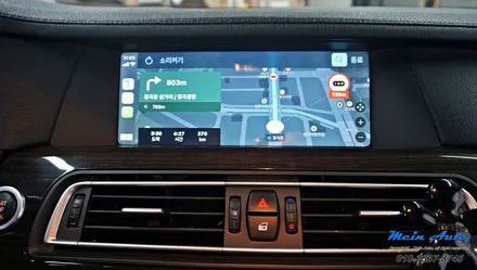 BMW 7시리즈(F01, F02) 유무선 겸용 애플 카플레이 & 안드로이드 오토 설치