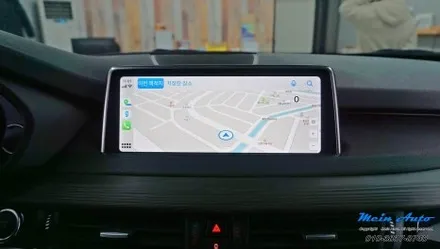 BMW X5(F15) 티맵, 카카오내비 사용 유무선 겸용 애플 카플레이 & 안드로이드 오토 설치