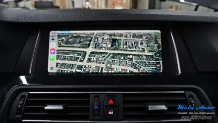 BMW 5시리즈(F10) 티맵, 카카오 내비 사용 무선 애플 카플레이 & 무선 안드로이드 오토 설치 / 경남 창원