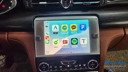 마세라티 콰트로포르테 티맵, 카카오 내비 사용 무선 애플 카플레이 & 안드로이드 오토 설치 / 경남 창원