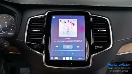 볼보 XC90(V526) 풀 스크린 애플 카플레이 & 안드로이드 오토 설치 / 경남 창원