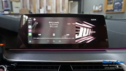 BMW 5시리즈(G30) 티맵, 카카오 내비, 네이버 지도 사용 순정 애플 카플레이 활성화 코딩 / 경남 창원