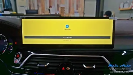 BMW 7시리즈(G12) 14.9인치 안드로이드 올인원 설치 / 경남 창원