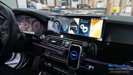 BMW 5시리즈(F10) 14.9인치 안드로이드 올인원 설치 / 경남 창원