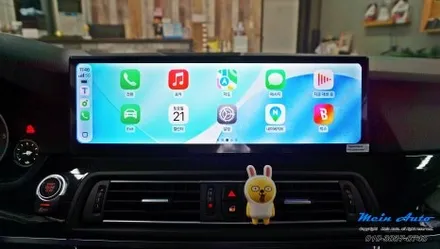 BMW 5시리즈(F10) 14.9인치 안드로이드 올인원 설치 / 경남 창원