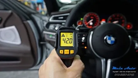 BMW 7시리즈(F01, F02) M 핸들 교체 튜닝과 패들 시프트, 핸들 열선 활성화 / 경남 창원