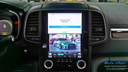르노삼성 QM6(KOLEOS) 9.7인치 안드로이드 올인원 설치 / 경남 창원
