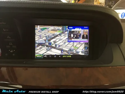 벤츠 S클래스(W221) 아틀란 3D 터치 네비게이션 장착하기 / 경남 창원