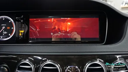 벤츠 S클래스(W222) S500 아틀란 3D 터치 네비게이션 아이머큐리 CSS3 장착 / 경남 창원