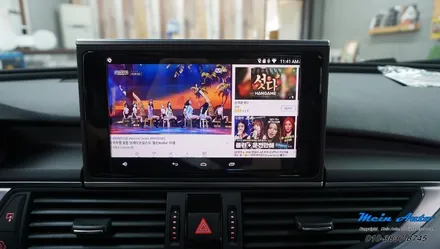 2011년 아우디 A6(C7) 안드로이드 네비게이션 M2C-200A 셋탑 / 경남 창원