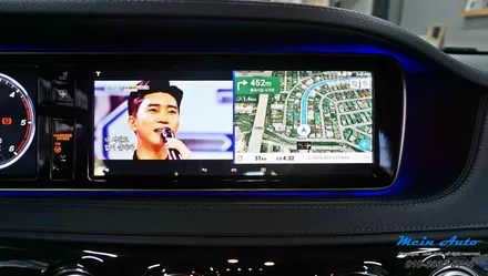 2015 벤츠 W222 S클래스 차량용 고화질 안드로이드 네비게이션 M2C-200A 플러스 셋탑 / 경남 창원