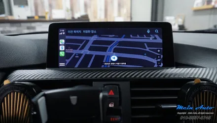 2012년 BMW F30 3시리즈 유무선 겸용 애플 카플레이 & 안드로이드 오토 / 경남 창원