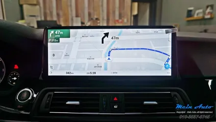 BMW 5시리즈(F10) 12.3인치 안드로이드 올인원 설치 / 경남 창원