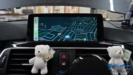 BMW 3시리즈(F30) 티맵, 카카오 내비 사용을 위한 무선 애플 카플레이 & 안드로이드 오토 설치 / 경남 창원