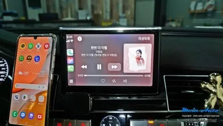 아우디 A8(D4) 무선 애플 카플레이 & 안드로이드 오토 설치 / 경남 창원