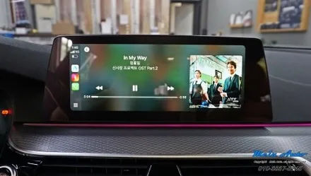 BMW 5시리즈(G30) 티맵, 카카오 내비, 네이버 지도 사용 순정 애플 카플레이 활성화 코딩 / 경남 창원