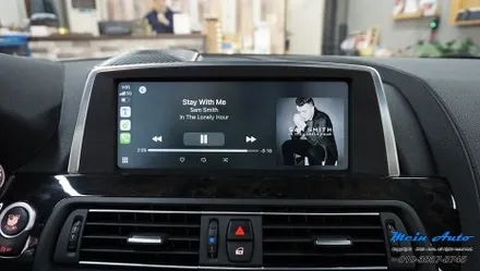 BMW 6시리즈(F06) 무선 애플 카플레이 & 안드로이드 오토 설치 / 경남 창원