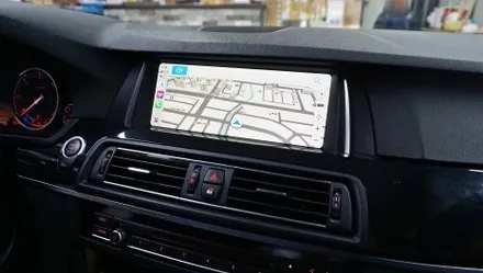 BMW 5시리즈(F10) 무선 애플 카플레이 & 안드로이드 오토 설치 / 경남 창원
