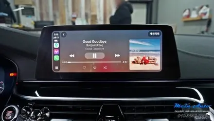 BMW 5시리즈(G30) 무선 안드로이드 오토 사용을 위한 모듈 설치 / 경남 창원
