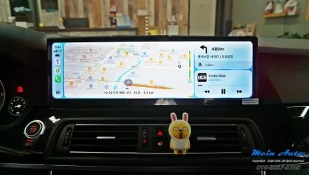 BMW 5시리즈(F10) 14.9인치 안드로이드 올인원 설치 / 경남 창원