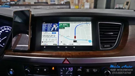 2015 제네시스 DH 안드로이드 셋탑 네비게이션 M2C-200A 카블릿 / 경남 창원