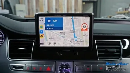 2015년 아우디 A8(D4) 유무선 애플 카플레이 & 안드로이드 오토, 아이나비 Z8000 블랙박스 / 경남 창원