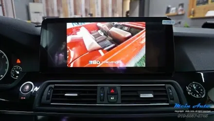 BMW 5시리즈(F10) 돌출형 12.3인치 안드로이드 올인원 설치 / 경남 창원