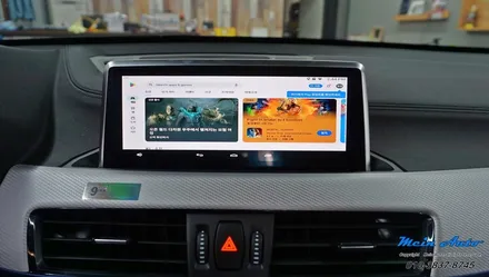 BMW X1(F48) 셋탑형 안드로이드 네비게이션 M2C-200A 카블릿 설치