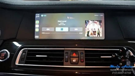 BMW 7시리즈(F01, F02) 유무선 겸용 애플 카플레이 & 안드로이드 오토 설치