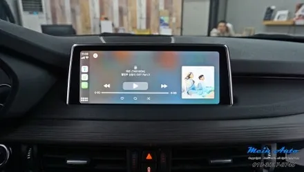 BMW X5(F15) 티맵, 카카오내비 사용 유무선 겸용 애플 카플레이 & 안드로이드 오토 설치