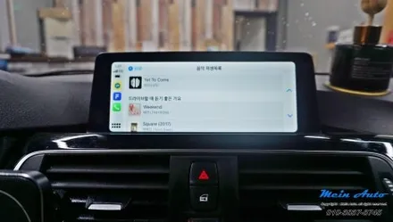 BMW 3시리즈(F30) 320d 애플 카플레이 순정 활성화 코딩