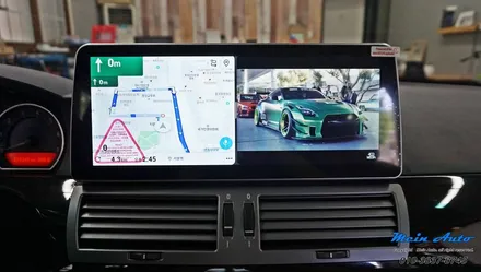 BMW 7시리즈(E65) 12.3인치 안드로이드 올인원 네비게이션 설치