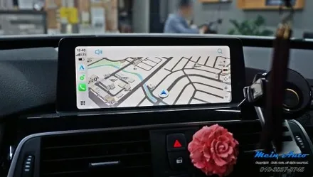 BMW 3GT(F34) 순정 애플 카플레이 활성화 코딩하고 티맵, 카카오 내비, 네이버 지도 사용 / 경남 창원