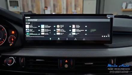 BMW X5(F15) 14.9인치 와이드 스크린 안드로이드 올인원 설치 / 경남 창원
