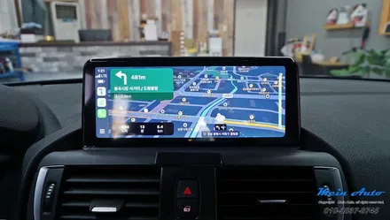 BMW 1시리즈(F20) 10.25인치 무선 애플 카플레이 & 안드로이드 오토 터치 모니터 설치 / 경남 창원