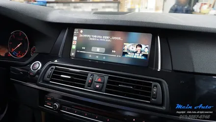 BMW 5시리즈(F10) 무선 애플 카플레이 & 안드로이드 오토 설치 / 경남 창원