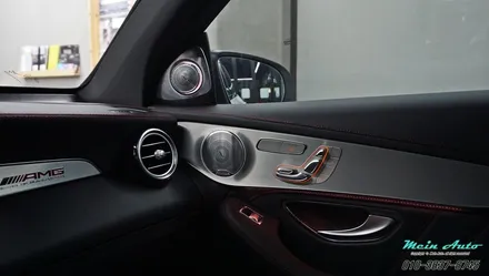 벤츠 GLC클래스(X253) 43 AMG 부메스터 3D 전동 트위터와 포칼 HP3 KR3 센터 스피커 장착 / 경남 창원