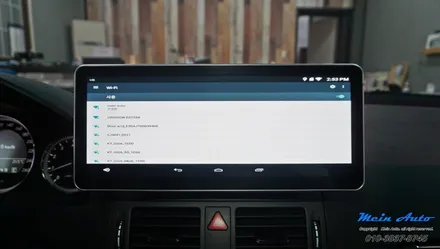 벤츠 C200(W204) 12.3인치 모니터 & M2C-200A / 경남 창원