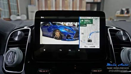 2017년 벤츠 GLE 350d 쿠페(C292) 안드로이드 셋탑 M2C-200A / 경남 창원