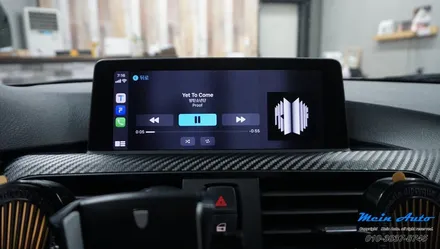 2012년 BMW F30 3시리즈 유무선 겸용 애플 카플레이 & 안드로이드 오토 / 경남 창원