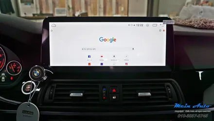 2010년 BMW 5시리즈(F10) 12.3인치 안드로이드 올인원 네비게이션 / 경남 창원